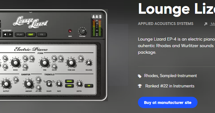 lounge lizard vst free download
